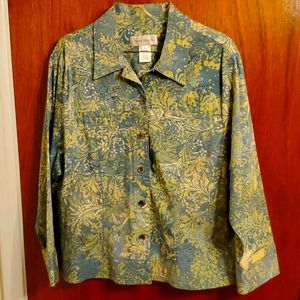 Rich Colored Spandex, Beaded Jacket